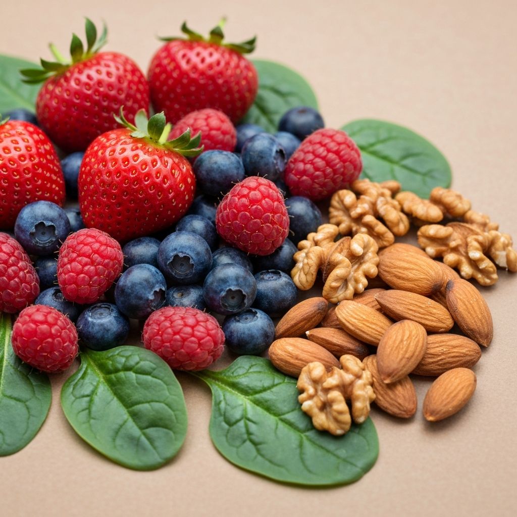 Nutritious foods supporting cellular balance