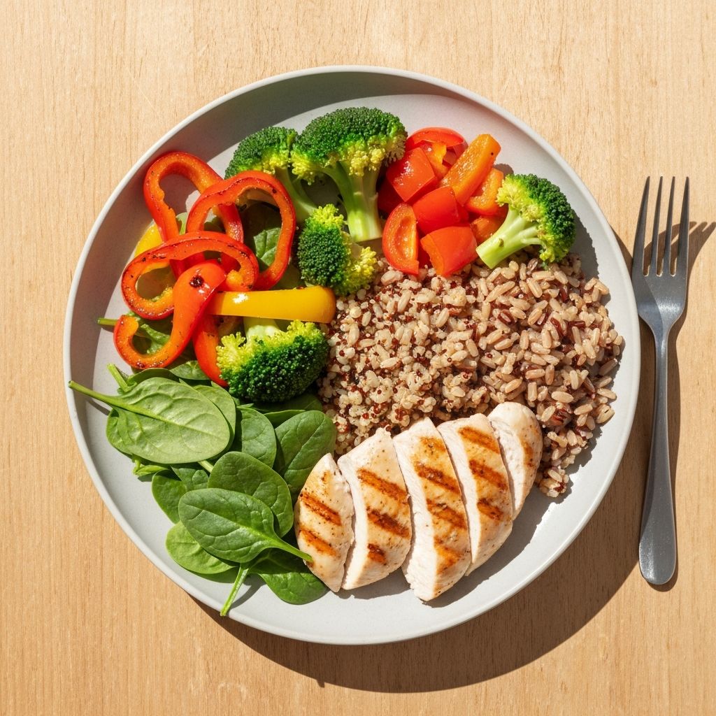 Balanced diet and nutrition education